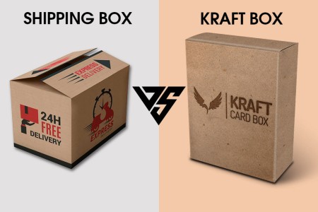 Custom Shipping Boxes vs. Kraft Boxes