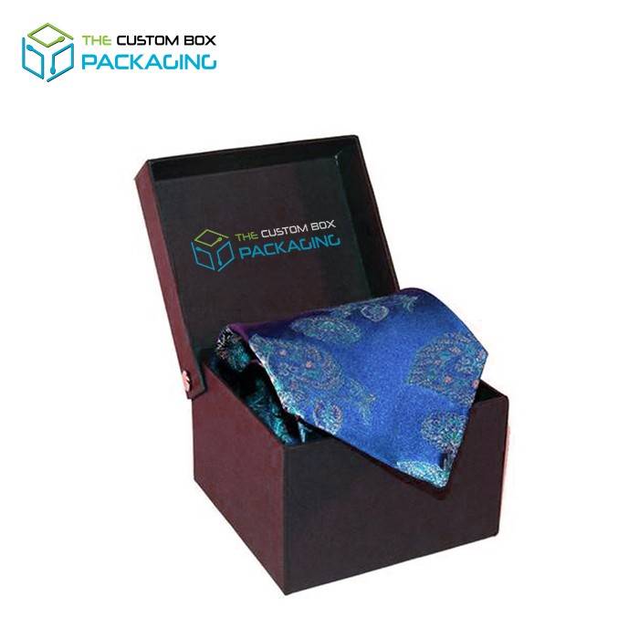 Order Custom Tie Boxes  Necktie Box Packaging Wholesale