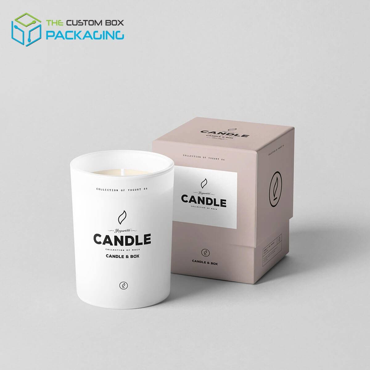 Custom Candle Packaging Box Printing