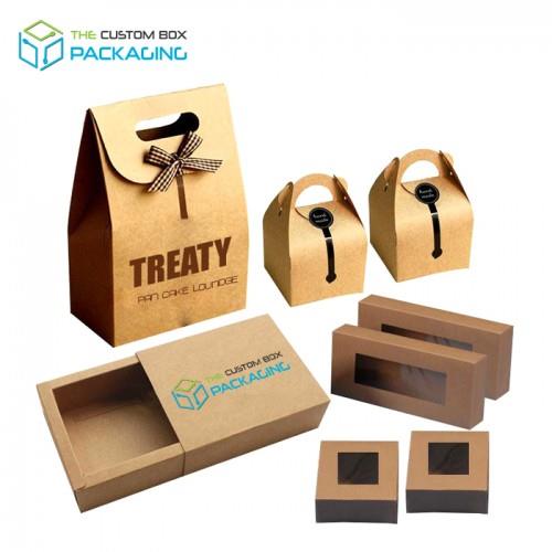 Custom Kraft Packaging Wholesale Boxes with Logo