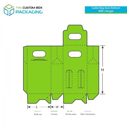 Gable Bag Auto Bottom With Hanger