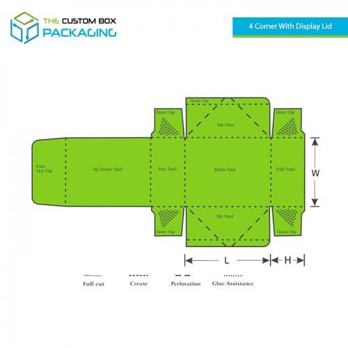 4 Corner With Display Lid