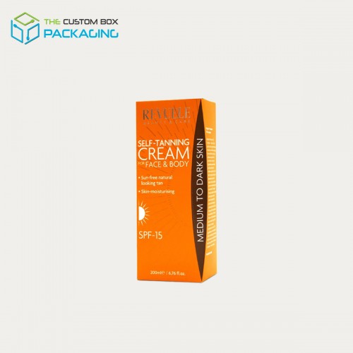 Tanning Cream Boxes