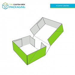 4 Corner Cake Box
