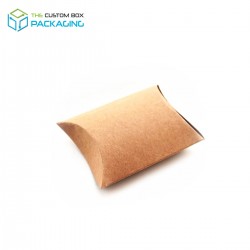 Kraft Pillow Boxes